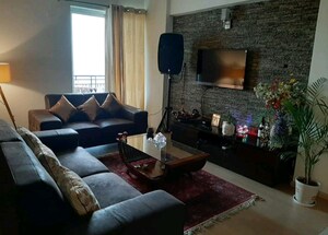 Living Room in 3.5 BHK Apartment at DLF New Town Heights III, Sector 91 – for Rent