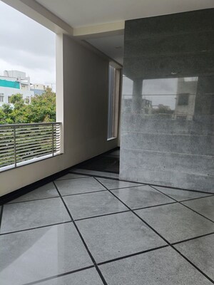 Balcony in 3 BHK Apartment at Jubilee Residency, Jubilee Hills – for Rent