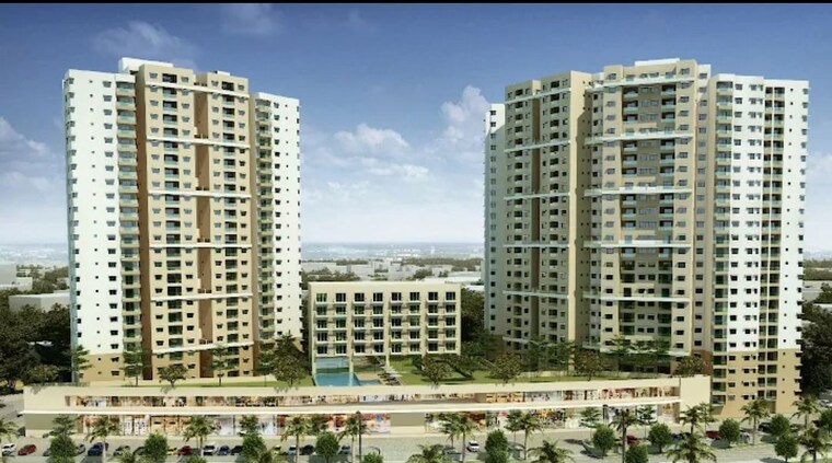 Exterior View, monarch-aqua 2 Bedroom 1228 Sq.Ft. Apartment In Kr Puram Bangalore 10512727