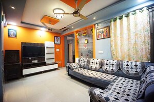 Living Room in 2 BHK Apartment at Vavol – for Sale