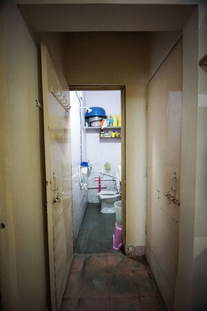 Bathroom in 1 BHK Apartment at Ghodsar – for Sale