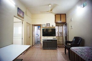 Living Room in 1 BHK Apartment at Ghodsar – for Sale