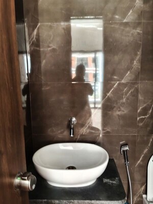 Bathroom in 2 BHK Apartment at Gera World of Joy, Kharadi – for Rent