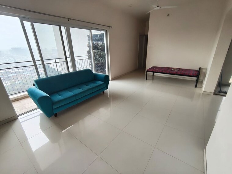 Living Room, gera-world-of-joy 2 Bedroom 1000 Sq.Ft. Apartment In Kharadi Pune 10512806