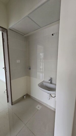 Bathroom in 1 BHK Apartment at Paranjape Trident Towers, Wakad – for Rent