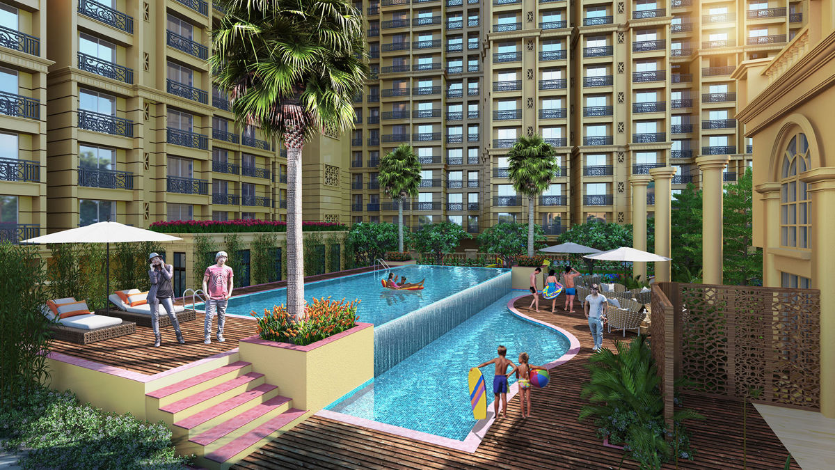 2 BHK 635 Sq.Ft. Apartment in Siddhi Highland Springs