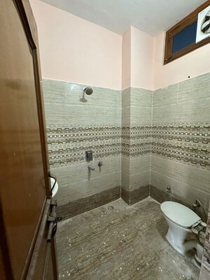 Bathroom in 3 BHK Builder Floor at Vivek Vihar Colony – for Rent