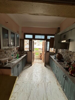 Kitchen in 3 BHK Builder Floor at Vivek Vihar Colony – for Rent