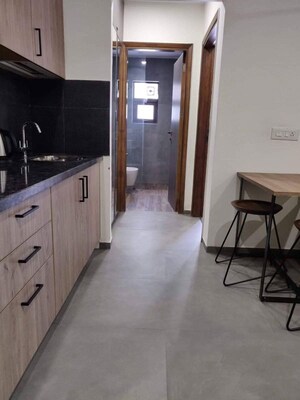 Kitchen in 1 BHK Apartment at Saket – for Rent