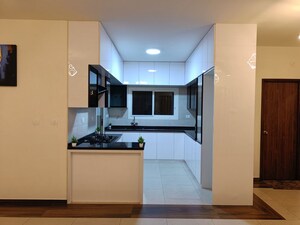 Kitchen in 4 BHK Apartment at Sobha Windsor, Whitefield – for Rent