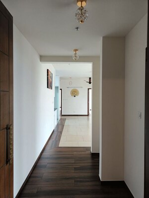 Building Lobby in 4 BHK Apartment at Sobha Windsor, Whitefield – for Rent