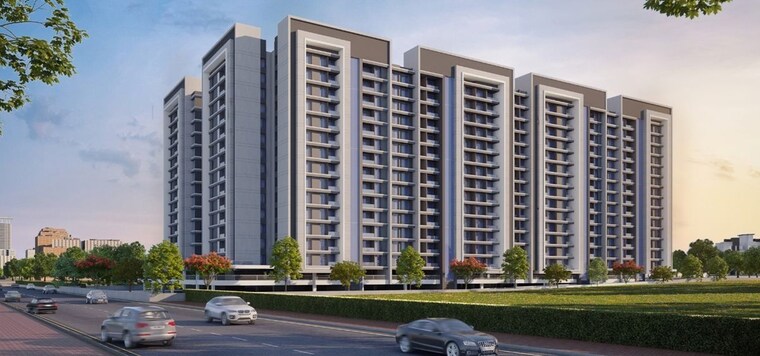 Exterior View, pristine-allure 3 Bedroom 1450 Sq.Ft. Apartment In Kharadi Pune 10512967
