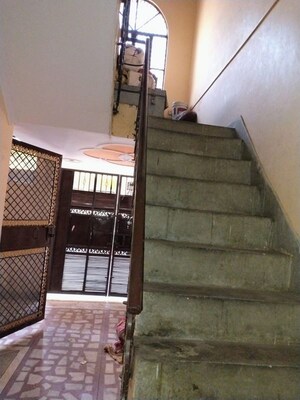 Staircase in 2 BHK Independent House at Mahindra Enclave – for Rent