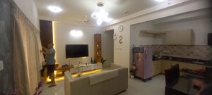 Living Room in 2 BHK Apartment at Puravankara Silversands, Mundhwa – for Rent