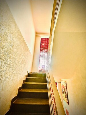 Staircase in 1 RK Apartment at Orchid Island, Sector 51 – for Rent