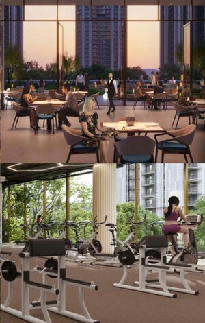 Gym in 4 BHK Apartment at M3M Golf Hills, Sector 79 – for Sale