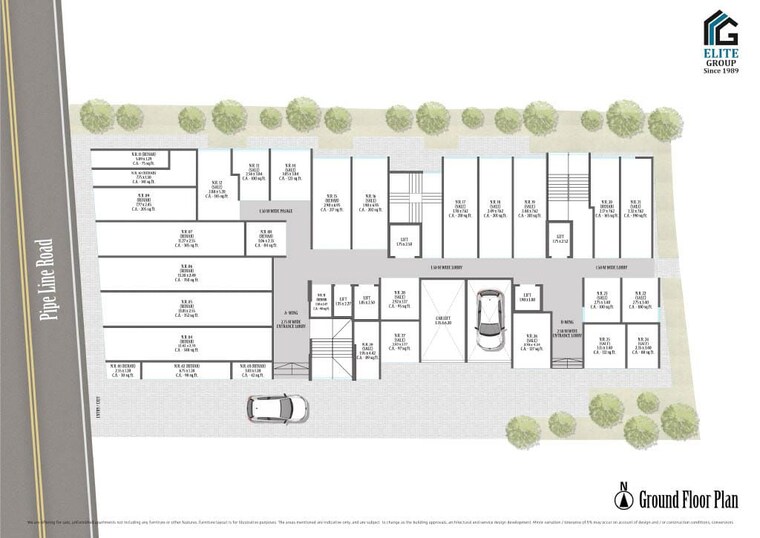 Floor Plan, aims-dar-us-salam  3501 Sq.Ft. Apartment In Kurla West Mumbai 10513019