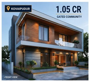 4 BHK Villa – Exterior View View at Arivozi Nagar - for Sale