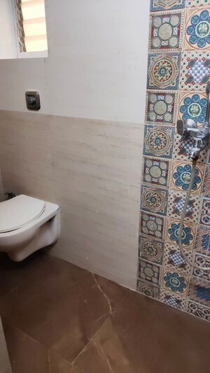 Bathroom in 2 BHK Apartment at Prabhat CHS, Andheri West – for Rent