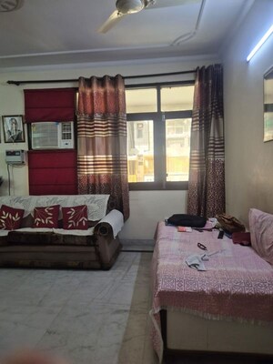 Living Room in 2 BHK Apartment at Sector 18a Dwarka – for Rent