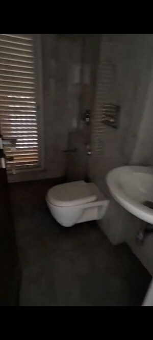 Bathroom in 1 BHK Apartment at Ruparel Elara, Kandivali West – for Rent