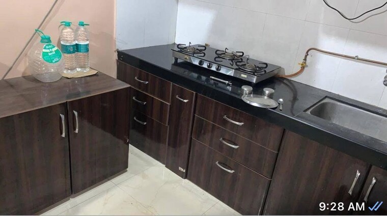 Kitchen, vtp-urban-nirvana 2 Bedroom 1000 Sq.Ft. Apartment In Kharadi Pune 10513093