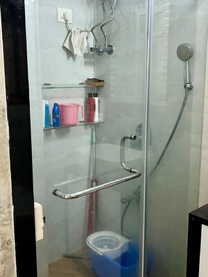 Bathroom in 2 BHK Apartment at Bandra West – for Rent