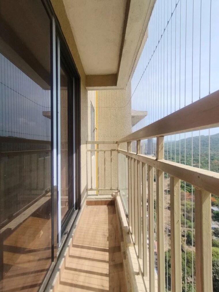 Balcony, ram-pushpanjali-residency 3 Bedroom 920 Sq.Ft. Apartment In Owale Thane 10513143