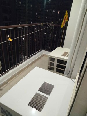 Balcony in 2 BHK Apartment at Panchsheel Greens II, Sector 16 Greater Noida – for Rent