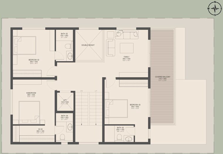 Floor Plan, bilwaradahalli 4 Bedroom 4352 Sq.Ft. Villa In Bilwaradahalli Bangalore 10513147