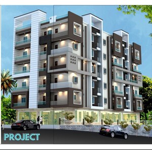 3 BHK Apartment For Sale in Happy Home Fortuna, Attapur