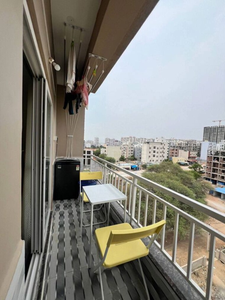 Balcony, neha-residency-kondapur 1 RK 600 Sq.Ft. Apartment In Kondapur Hyderabad 10513170