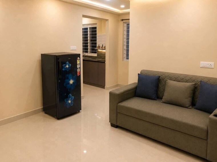 Living Room, venkat-enclave-hitech-city 1 RK 600 Sq.Ft. Apartment In Hi Tech City Hyderabad 10513183