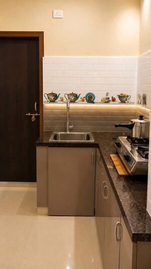 Kitchen in 1 RK Apartment at Venkat Enclave Hitech City, Hi Tech City – for Rent