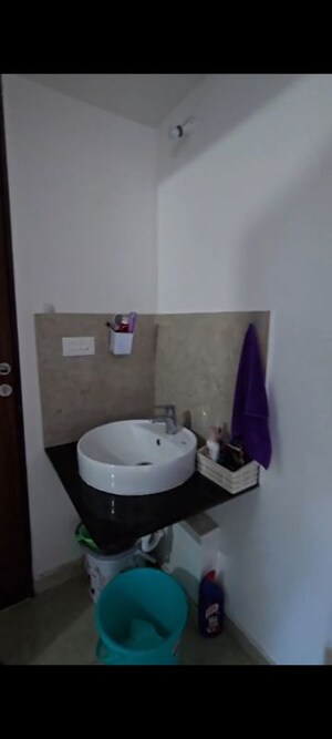 Bathroom in 1 BHK Apartment at Vilas Javdekar Yashone Eternitee, Hinjewadi – for Rent