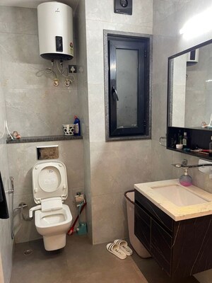 Bathroom in 3 BHK Builder Floor at Sector 63 – for Rent