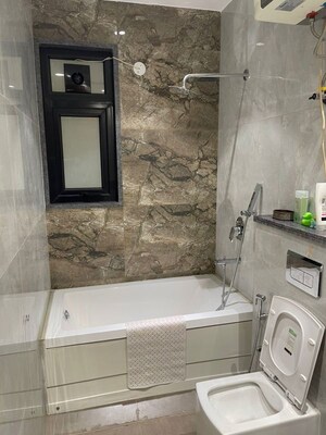 Bathroom in 3 BHK Builder Floor at Sector 63 – for Rent