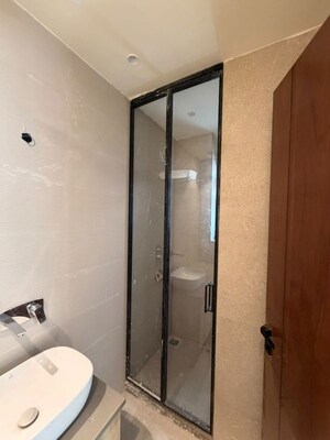 Bathroom in 4 BHK Apartment at Panchsheel Park – for Rent