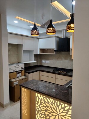Kitchen in 3 BHK Apartment at Greater Kailash ii – for Rent