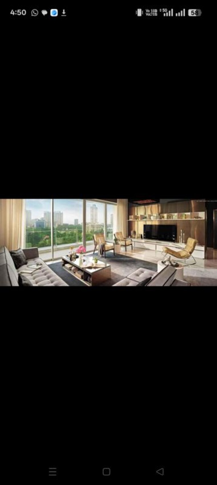 Bedroom, dosti-oak 2 Bedroom 710 Sq.Ft. Apartment In Balkum Pada Thane 10513273