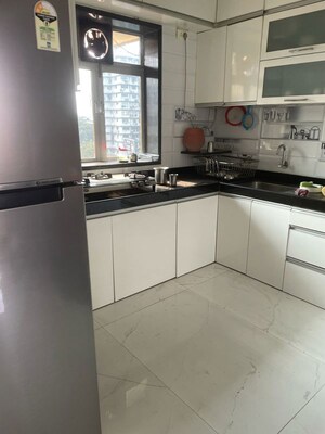 Kitchen in 1 BHK Apartment at Wassiamull Building, Shapur Baug – for Rent