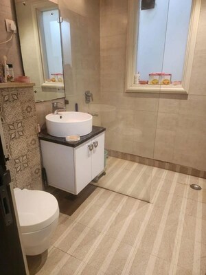 Bathroom in 3.5 BHK Builder Floor at Suncity – for Sale
