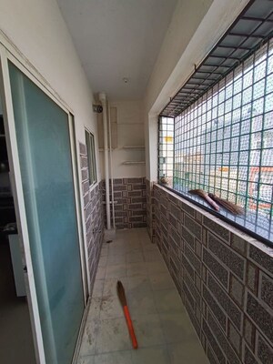 Balcony in 2 BHK Apartment at Jai Park Square, Kodigehalli – for Rent