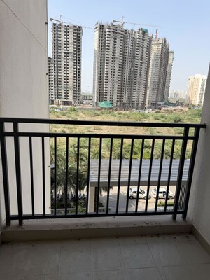 Balcony in 3 BHK Apartment at Eldeco Live By The Greens, Sector 150 – for Rent