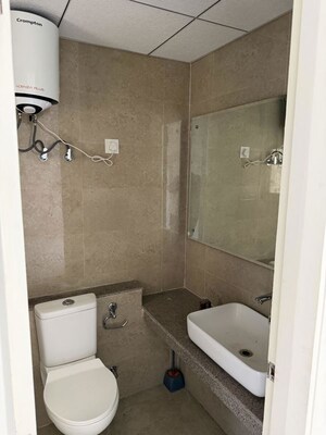 Bathroom in 3 BHK Apartment at Eldeco Live By The Greens, Sector 150 – for Rent