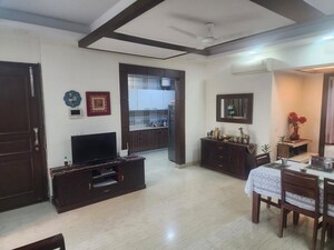 Living Room in 3 BHK Builder Floor at Suncity – for Rent