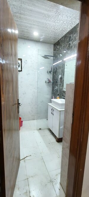 Bathroom in 3 BHK Apartment at Dwarka – for Rent