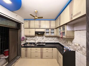 Kitchen in 2 BHK Apartment at Geetanjali Heights, Seawoods – for Rent