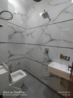 Bathroom in 2 BHK Builder Floor at Dwarka Mor – for Rent