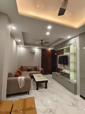 Living Room in 3 BHK Apartment at Smart World Orchard, Sector 61 – for Rent
